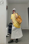 BORIS BIDJAN SABERI Apron WORKER1 F1603D Light Grey